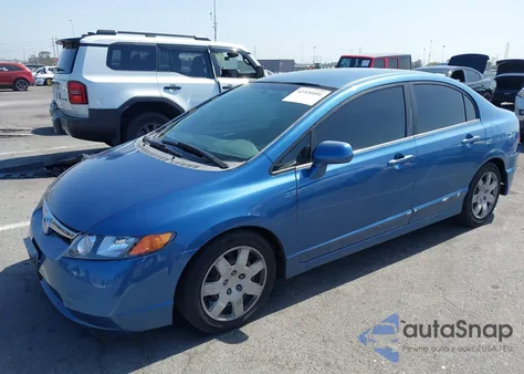 2006 Honda Civic Lx from USA, damaged, VIN 1HGFA16596L090242